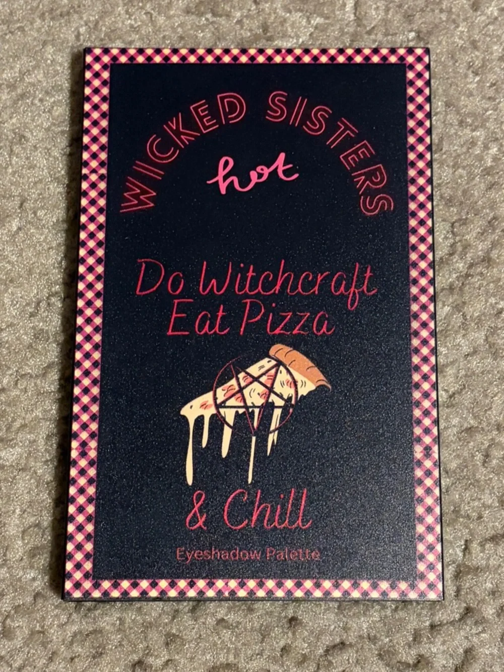 Wicked Sisters Cosmetics Do Witchcraft, Eat Pizza & Chill Eye Shadow Palette
